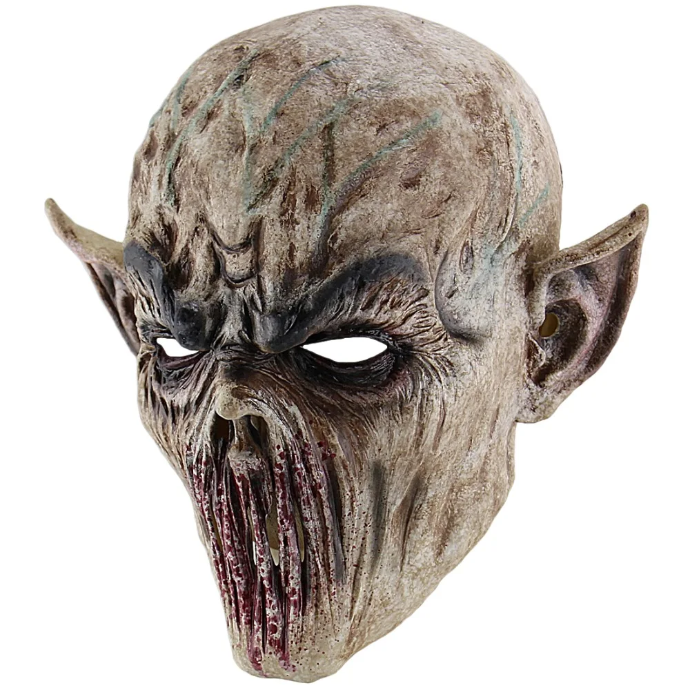 

Halloween Bloody Scary Horror Mask Adult Zombie Mask Latex