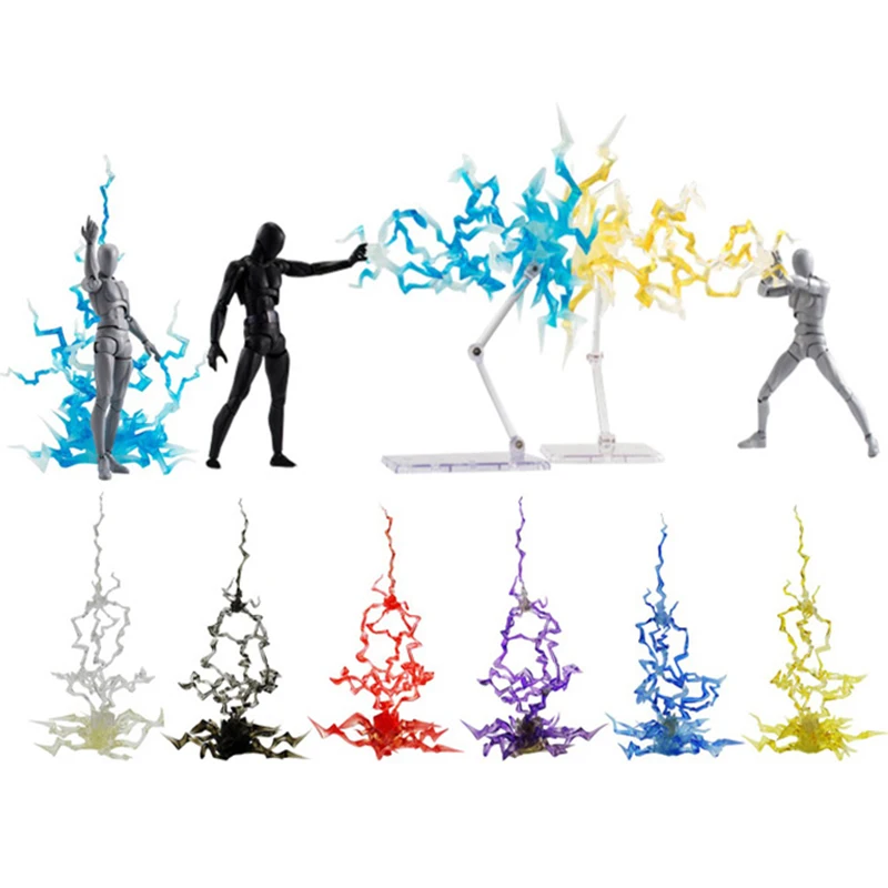 

Anime Special Effects Flame Model Demon Slayer Kamado Tanijirou Action Figure DIY Lightning Scene Decoration Special Effects Toy