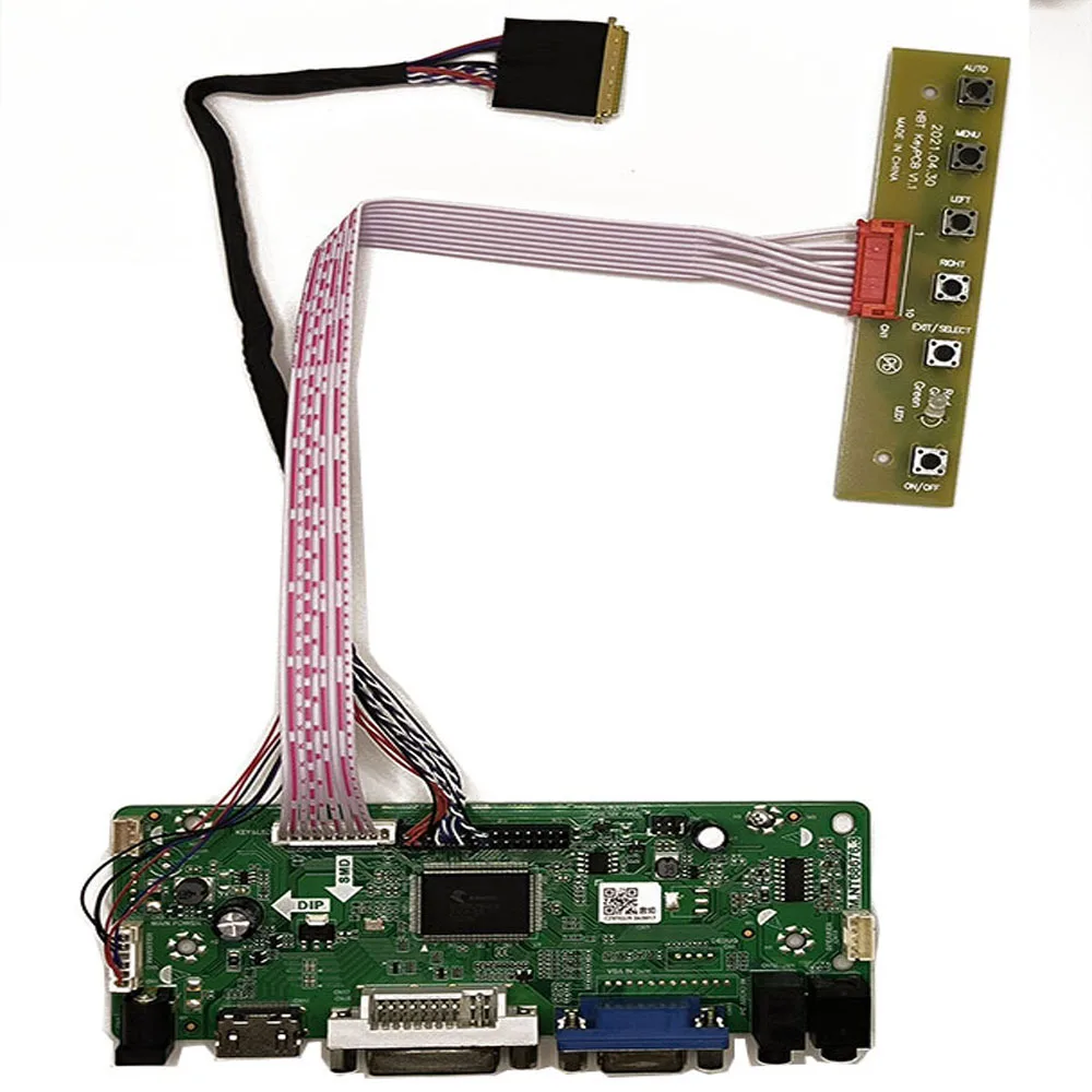Driver Board Kit Monitor para Laptop Lcd Retrofit Led Ver Opções de Produto Claro M.nt68676 Hdmi Dvi Vga