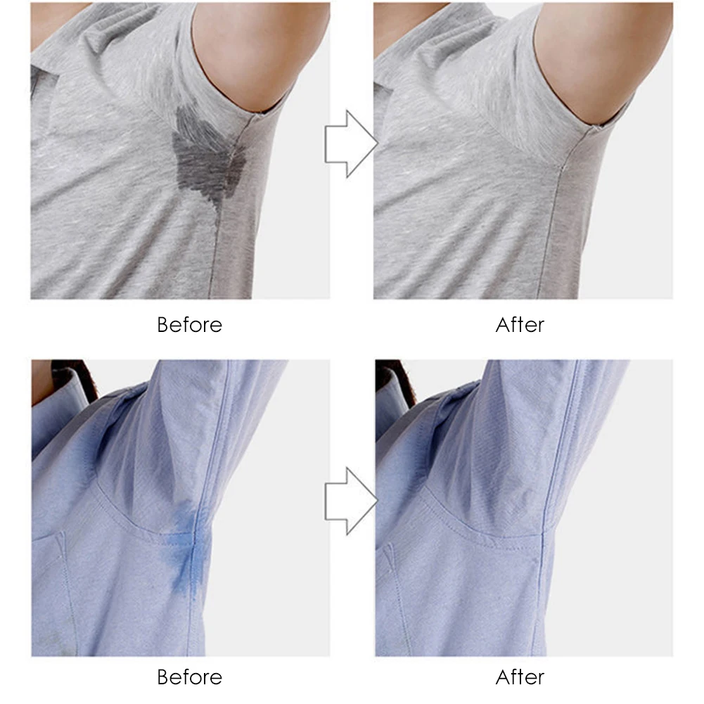10/20Pcs Armpits Sweat Pads for Underarm Gasket from Sweat Absorbing Pads for Armpits Linings Disposable Anti Stickers