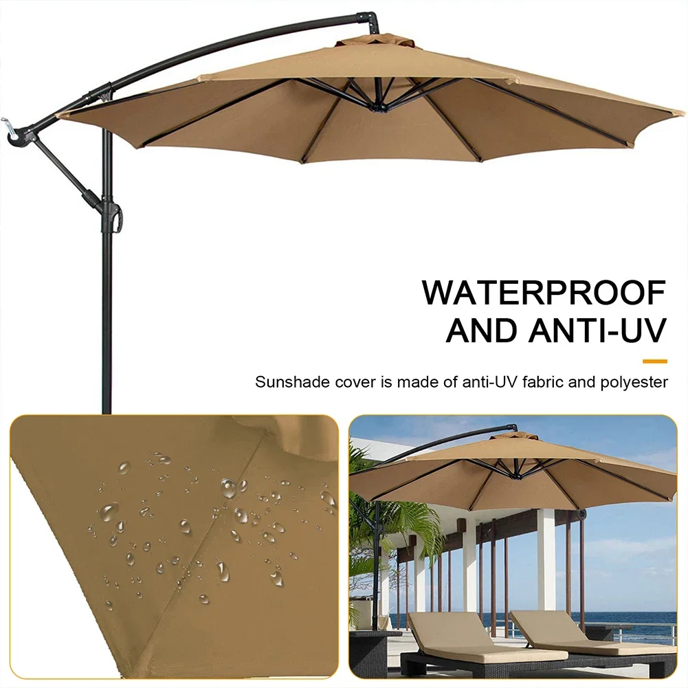 2m Parasol Replacement Canopy 4