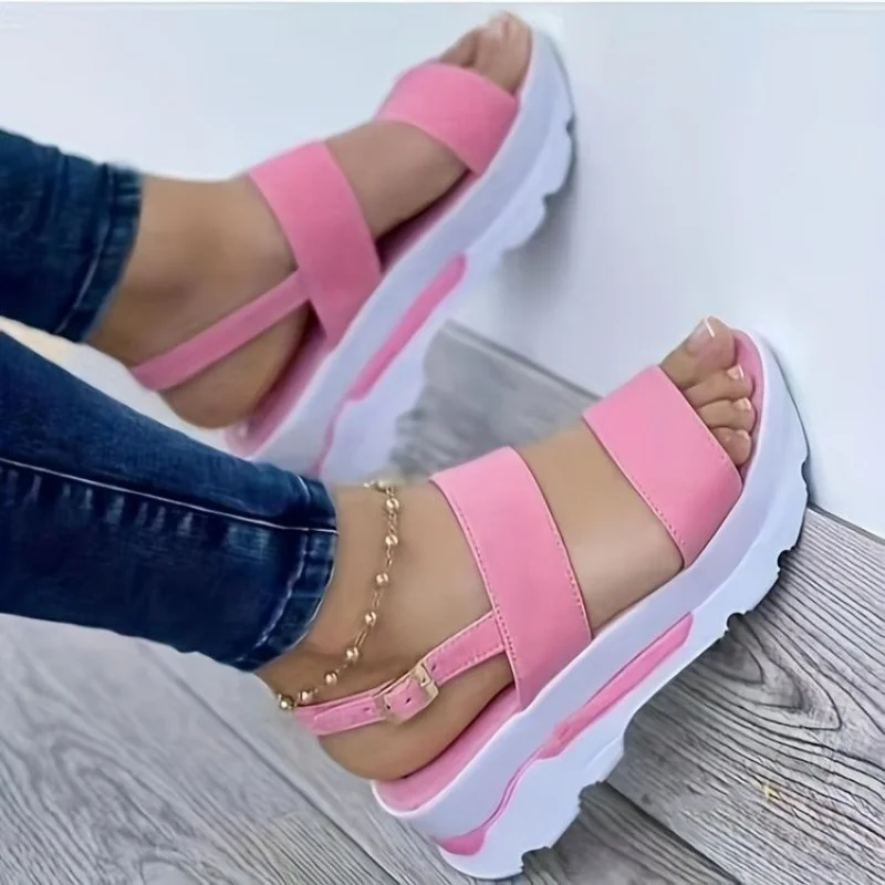 Women Outdoor Sandals Casual Plus Size Wedge Shoes