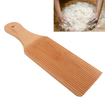 Tavola per Gnocchi di faggio superficie liscia rullo per Gnocchi pratico leggero per una forma perfetta tagliere per Pasta di faggio accessori da cucina 1