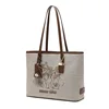 Disney "EVERYDAY SMILE" Mickey Mouse Tote Bag New Embroidered Women Large Capacity Underarm Commuter Handheld Shoulder Bag 3