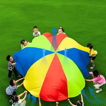 Kids Rainbow Parachute Toy 1