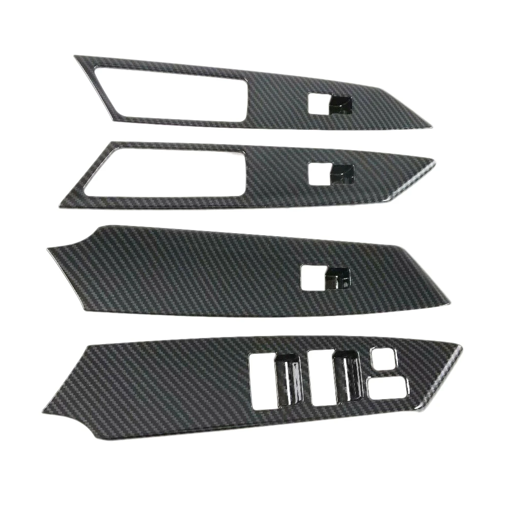 

4Pcs Car Gl Lift Switch Panel Door Armrest Lift Modification for Mitsubishi Montero / Pajero Sport 2016-2020