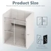 Frameless Shower Glass Door, 60" W x 76" H Sliding Shower Door with 5/16" Glass Door, Seal Strip Handle Smooth Track Shower Door 2