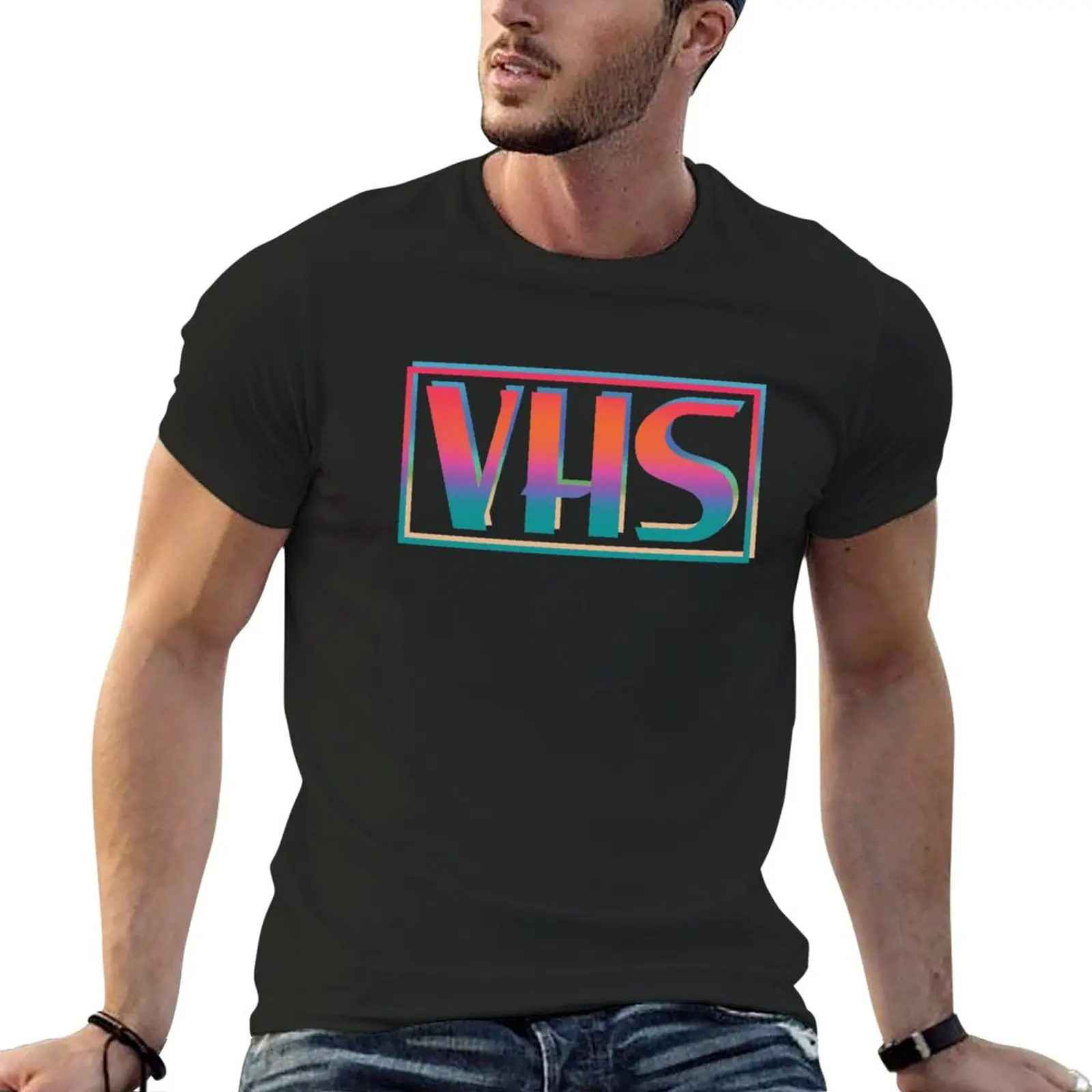 

Summer Nostalgia VHS T-Shirt quick drying t-shirt funny t shirt boys white t shirts Blouse men graphic t shirts