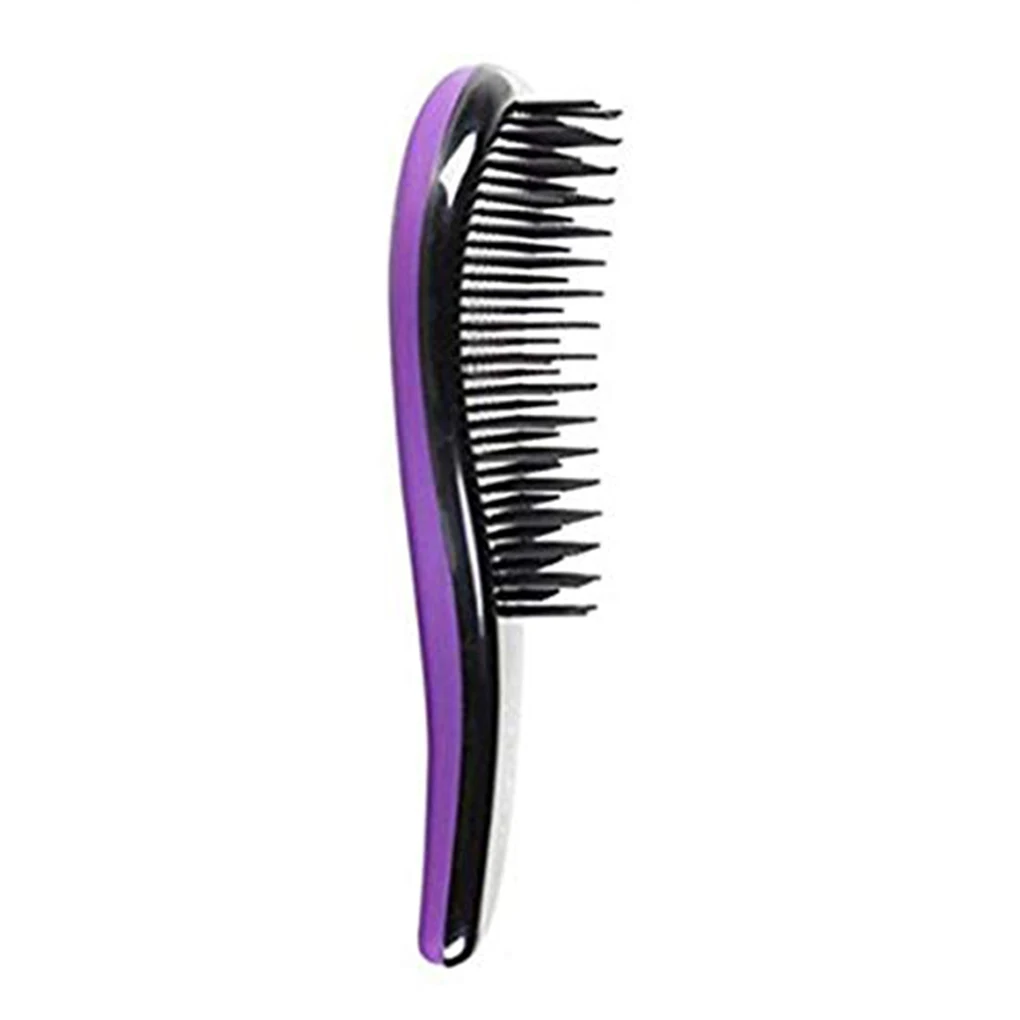 

Adults Portable Detangling Brush Mini Plastic Comb Kid Multicolor ABS Anti Static Massage Hairbrush