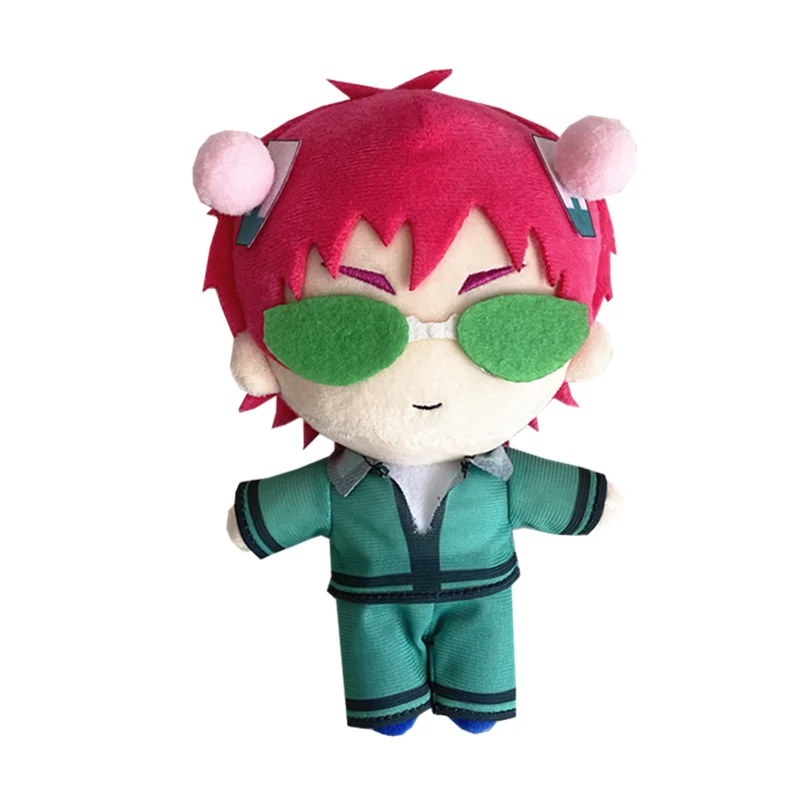 

20cm Anime The Disastrous Life of Saiki K. Saiki Kusuo Cosplay Doll Plush Stuffed Cushion Throw Pillow Toy Boy Girl's Xmas Gift