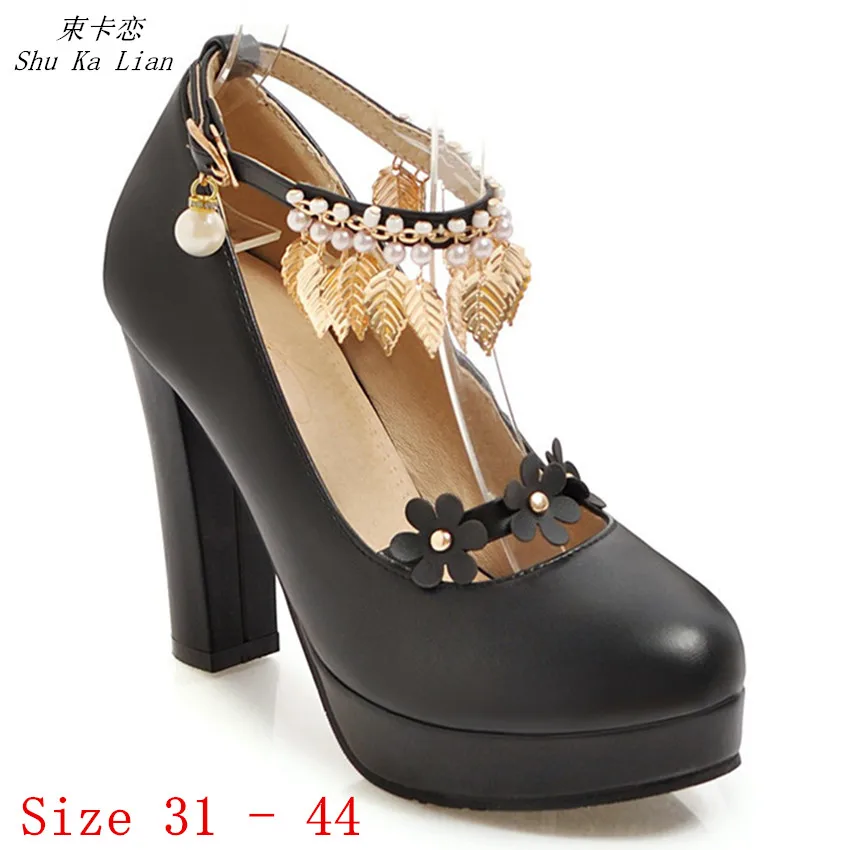 

Women High Heel Shoes Platform Pumps Woman High Heels Party Wedding Shoes Kitten Heels Small Plus Size 31 32 33 - 40 41 42 43 44