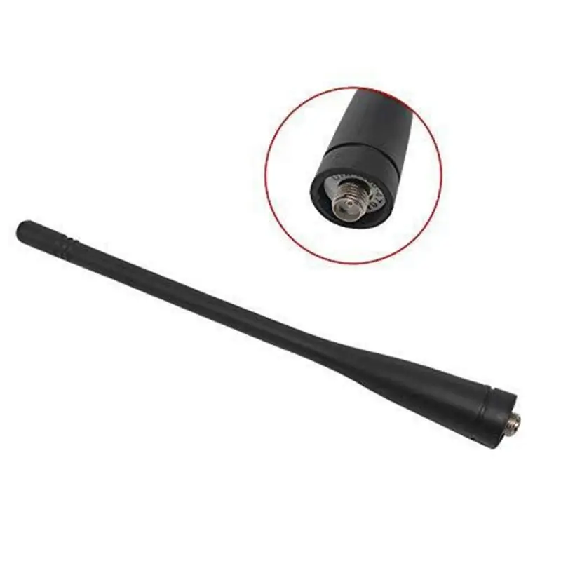 

Rubber Antenna No Battery Required Easy To Install Anti-jamming Wide Versatility Non-slip Surface Material Dual Segment Antenna