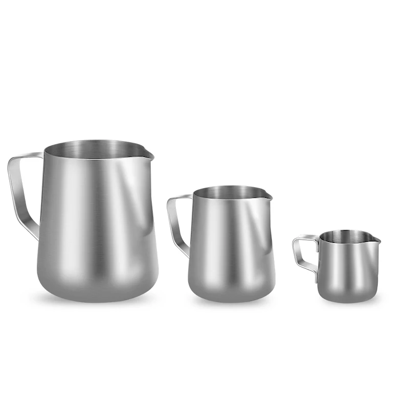 Stainless Steel Milk Frother Jug 5