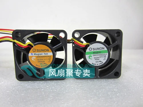 

Бесплатная доставка, новый SUNON GM2404PKVX-A 24V1.7W 4CM4020, охлаждающий вентилятор преобразователя