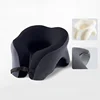 Ushaped Travel Pillows 2-in-1 Travel Pillow Face Down Pillow Cooling Gel Memory Foam Face Pillow Relax Arms Eye Surgery Support 6