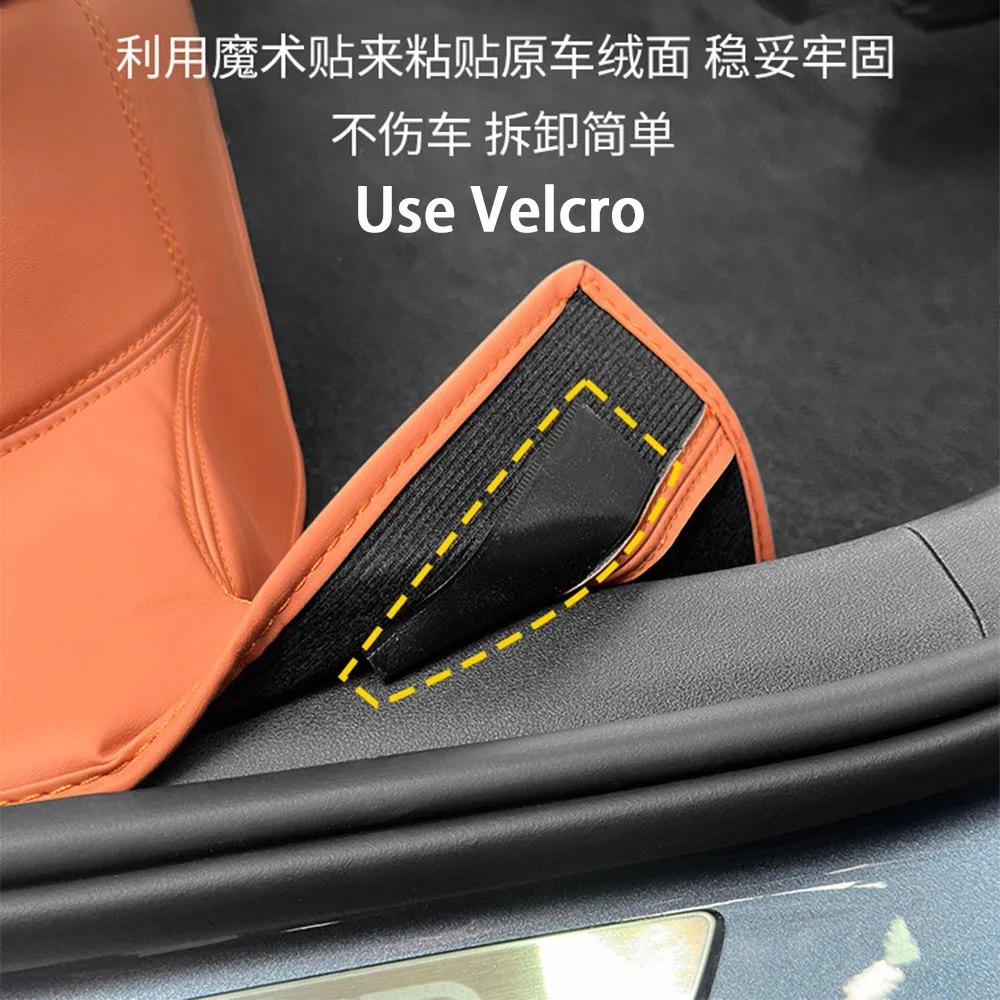 BYD 씰라이언 07 EV 뒷좌석 안티 킥 패드 내부 보호 패드, 먼지 및 스크래치 방지 자동차 보호 액세서리