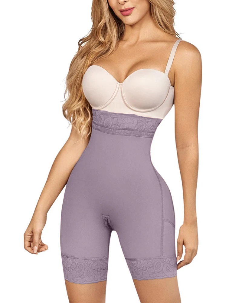 High Waist Breathable Shorts For Daily Use Butt Lifter Seamless Under Clothing Women'S Corset Thigh Trimmer Shapewear