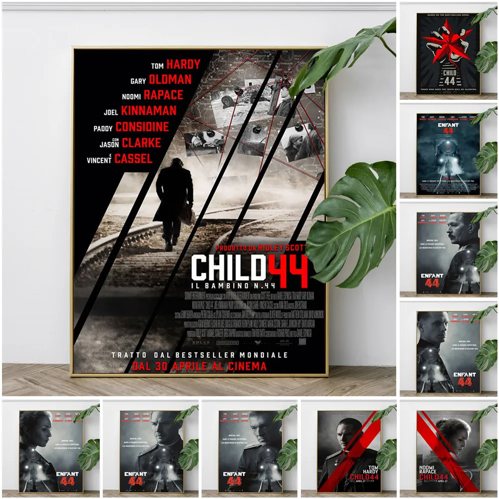 

Child 44 Mystery Thriller Film Art Print Poster Movie Wall Picture Video Room Cinema Decor Canvas Painting
