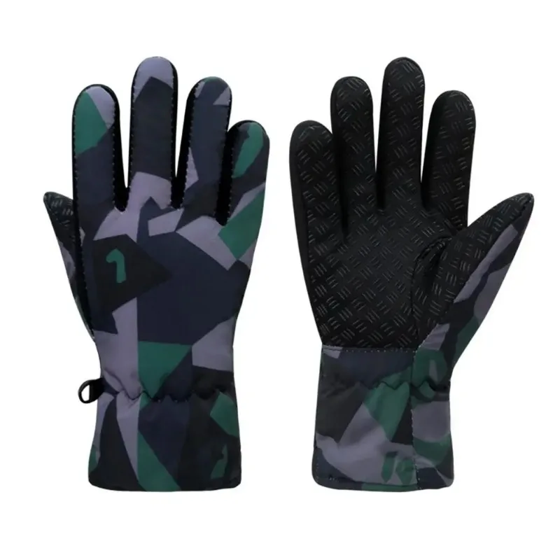 Children Kids Winter Snow Warm Gloves Boy Girls Ski Snowboard Windproof Waterproof Thicken Keep Warm Winter Long-sleeved Mitten