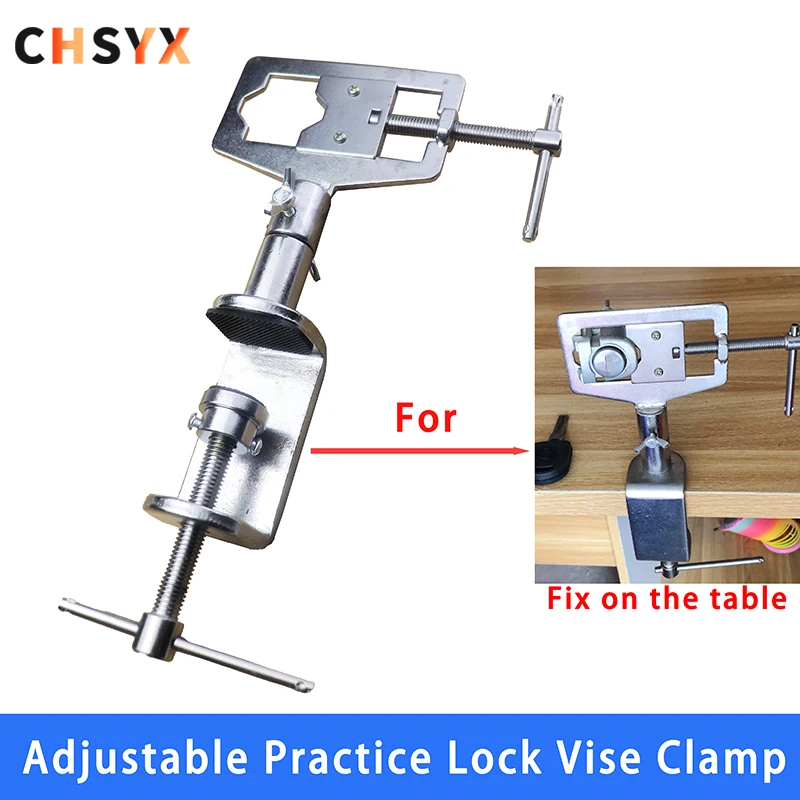 Original LISHI Practice Clamp Tool Metal Alloy Adjustable Locksmith Tool Softcover Type Practice Lock Vise Clamp locksmith tools locksmith extractor tools lock pick tools lock pick set lock repair tool
