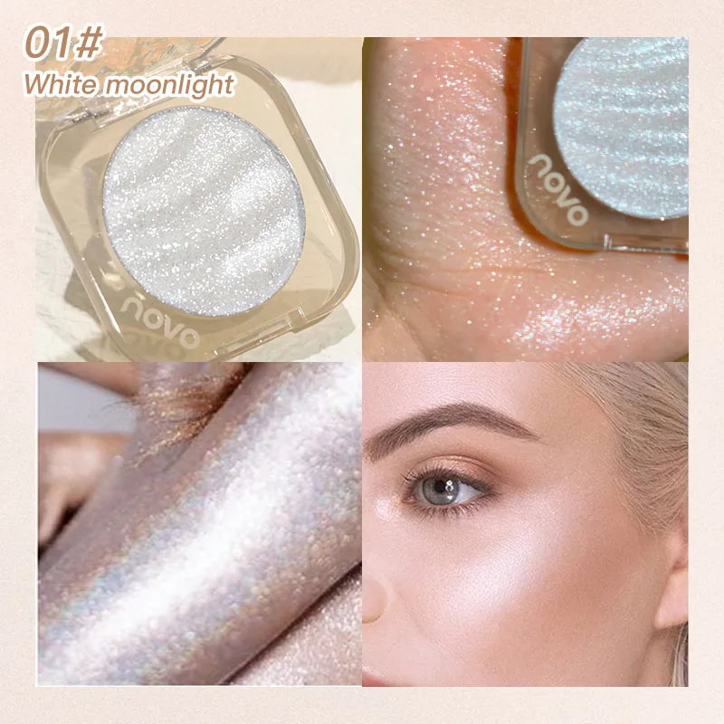 Description Picture 3 of itemHighlighter Palette- Silky Texture, Boosts Complexion, Creates a 3D Contour, Natural Radiance Makeup, Suitable for All Skin Tone