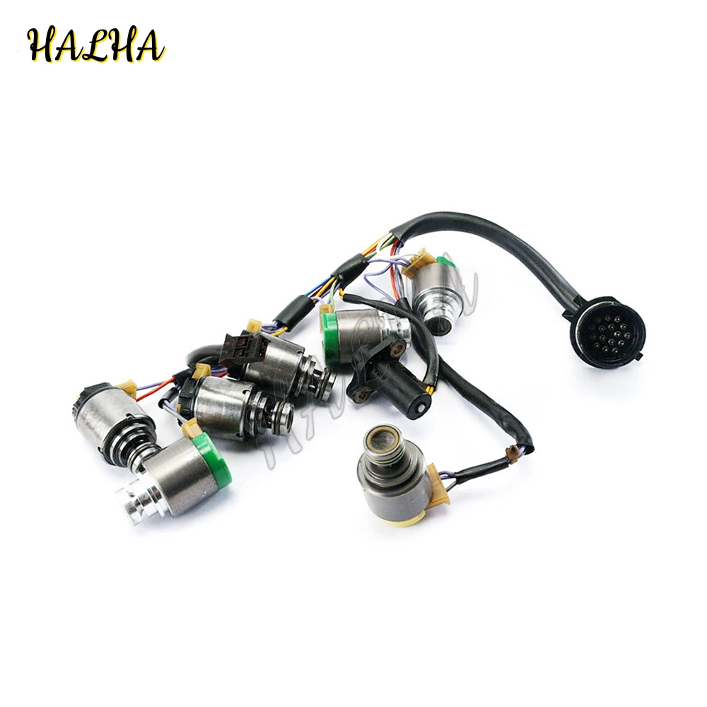 

ZF5HP19 5HP19 01V Transmission Solenoids With Internal Harness For Audi S4 S6 RS6 A8 BMW 5 Series Z4 0501314432 0501316463 05012