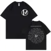 Twenty One Pilots Overcompensate Lyric Print T-shirt The Clancy World Tour 2024 T-shirts Men Women Fashion Rock Hip Hop T Shirts 1