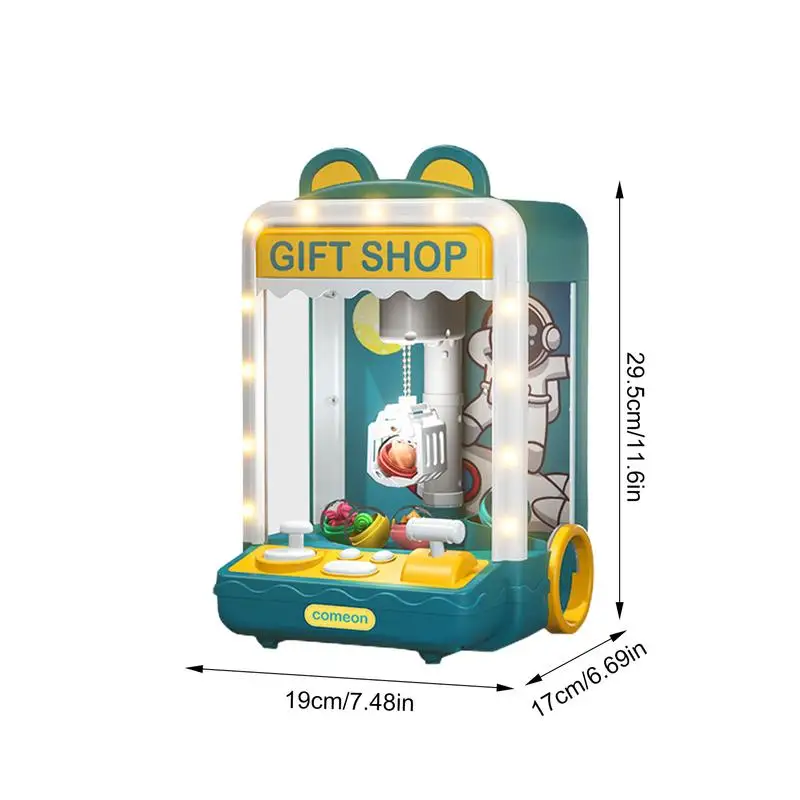 Claw Machine Indoor Toy Doll Grabber Claw Game Machine Prizes Dispenser Multifunctional Electronic Claw Game Prizes Refill 6