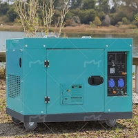 Générateur Diesel Super silencieux, 3kva, 5kva, 8kva, 10kva, usage domestique, 5kw, 50/60Hz, 220V, 380V, tension nominale 5