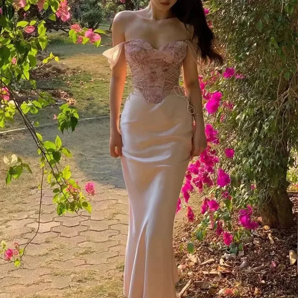 New Women's Corset Fashion Crop Top Women Lace Sexy Mesh Bandage T-shirt Sling Tank Top Summer Tops 2025 Women Camisole