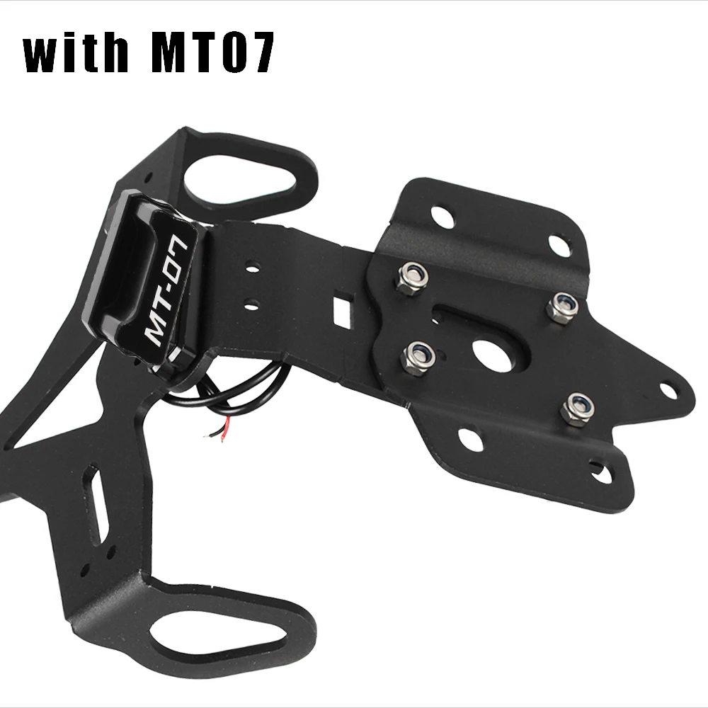 Frame Bracket Fender Eliminator Registration Motorcycle License Plate Holder For MT-07 2013-2014 license plate holder motorcycle license plate holder