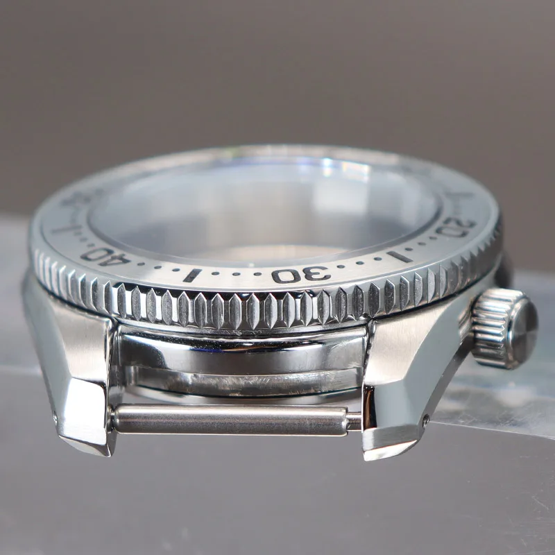 42mm Uhrengehäuse SPB185/SPB187J1 Teile 3,8 Uhr für Seiko NH35 NH36 NH38 4R36 Uhrwerke 28,5mm Zifferblatt wasserdichtes Saphirglas – Detail 4