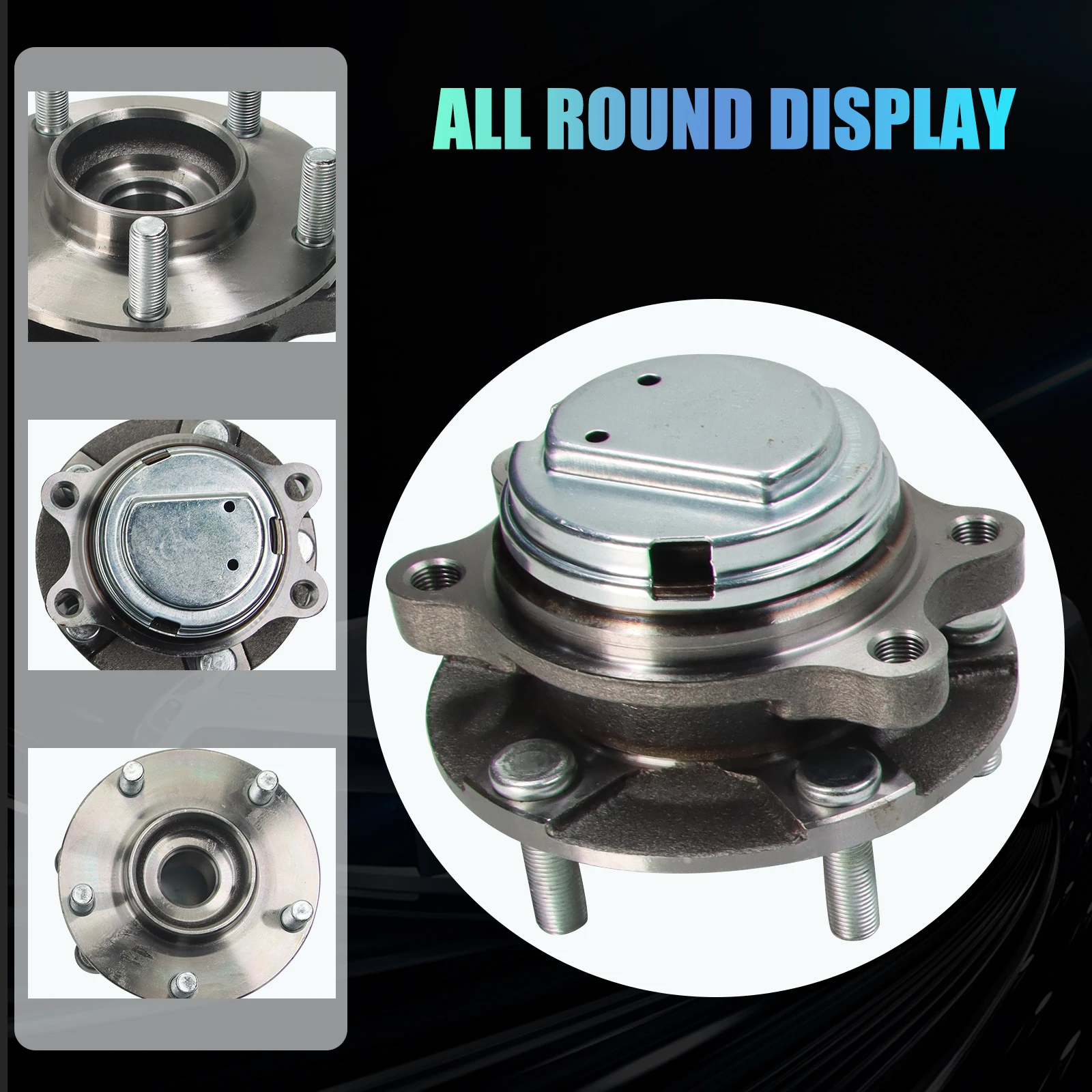 2* Front Wheel Hub Bearings Assembly for 2006-19 Infiniti G35 M37 M56 Q50