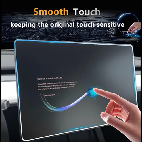 Screen Protective Tempered Glass Film for Tesla Model 3 Highland 2024 Model Y Juniper 2025 Rear Center Control Screen - Image 6