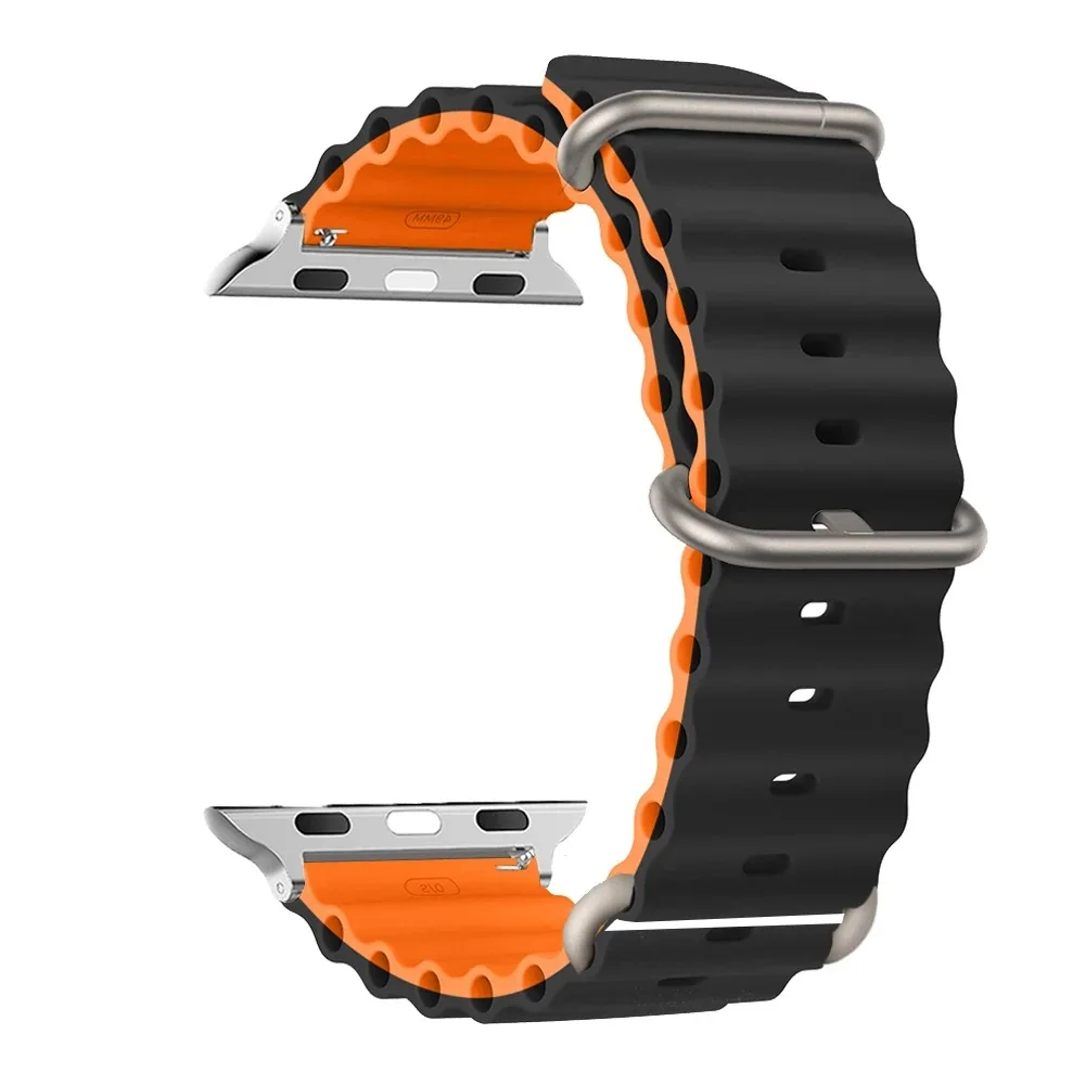 Ocean Loop Strap for Apple Watch - Premium Nylon Bracelet Band