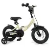 Children's Bikes, 12-18 Inch with Training Wheels, Dual Brakes, Adjustable Seat & Handlebar, Suitable for 3-8 Years