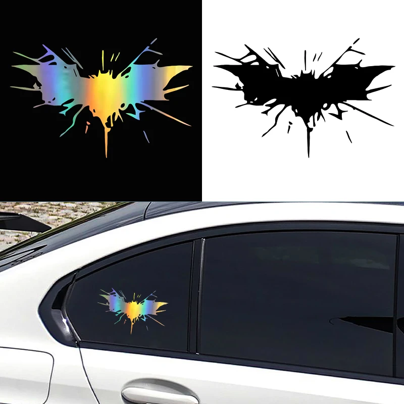 Высококачественная виниловая автомобильная наклейка G206 с изображением летающей мыши для навигации и устройства зажигания