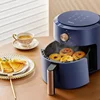 Midea 220V Air Fryer Household 4.7L Multifunctional Non-turning Electric Fryer French Fries Machine Oil-free Fryer 4