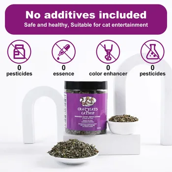 Alternative view of 460ml Premium Catnip Jar for Cats