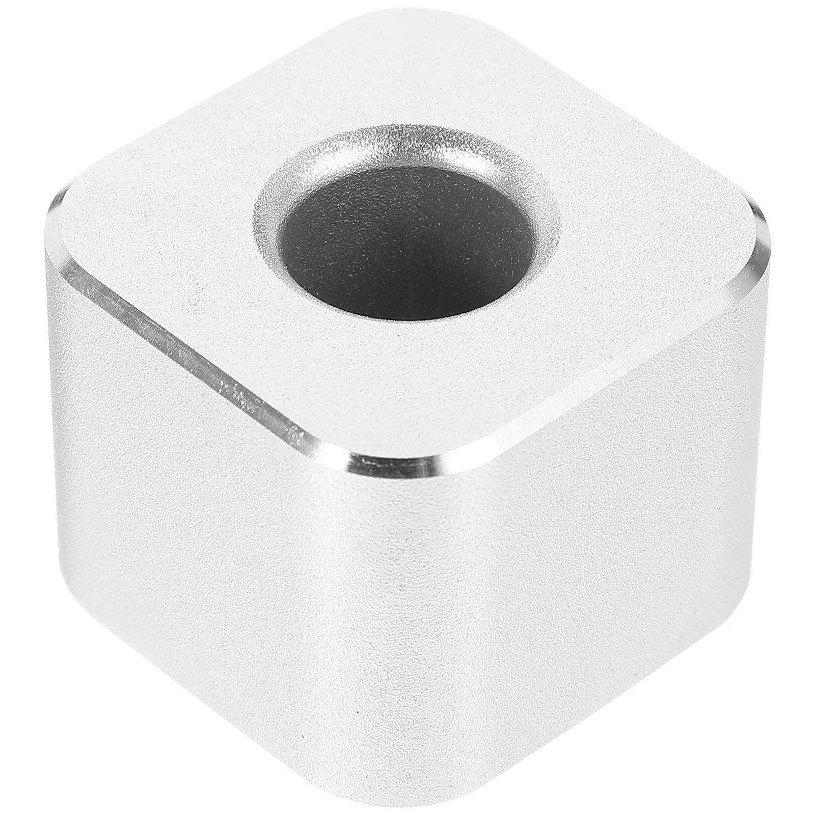 

Aluminum Alloy Pen Stand Fountain Holder for Students Metal Single Pencil Desktop