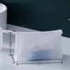 Traveling Essentials Goods Organizer Bags PVC Waterproof Toiletry Wash Handbag Portables Mesh Fabric Home Versatile Storage Box 3