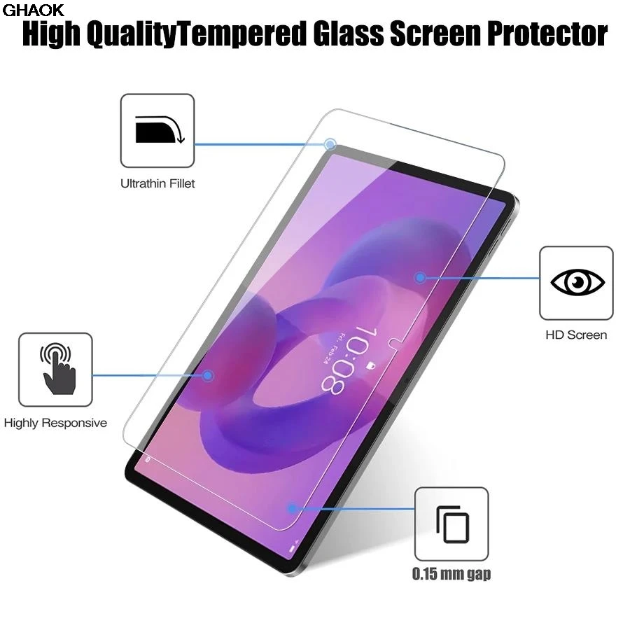 Premium Tempered Glass Screen Protector - Pack of 2