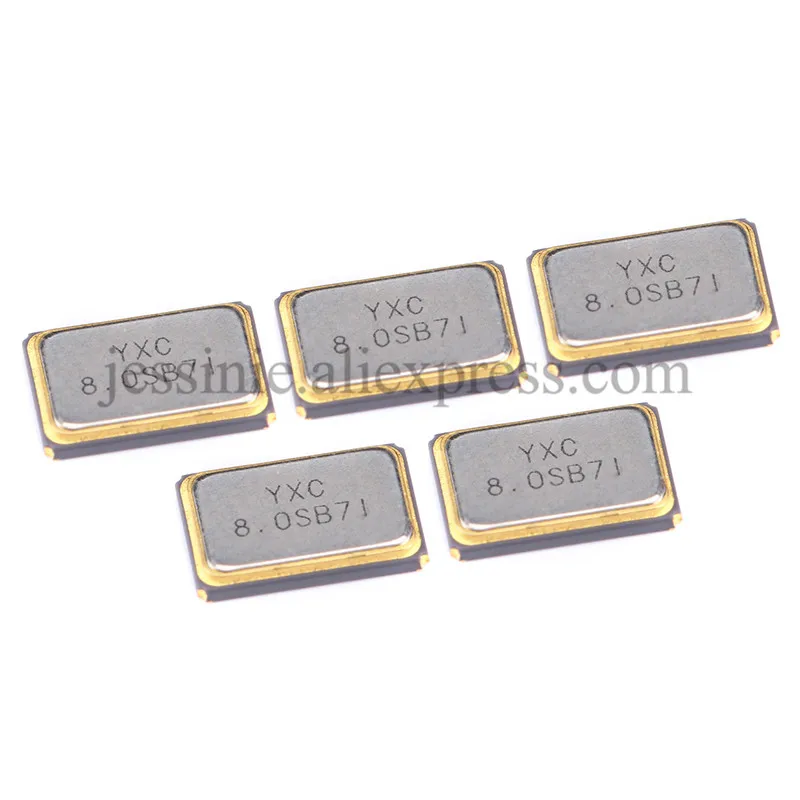 10pcs SMD5032 Passive Crystal Oscillator - 12MHz, 20pF Load, ±20ppm, For Electronic Projects & Repairs