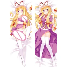 

60x180cm Cosplay Game Dakimakura 3D Double-sided Kawaii Anime Pillowcase Male Female Hugging Fullbody Pillow Cover