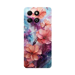 Premium Animal Print Soft TPU Silicone Protective Case for 6.8 Smartphones - For Honor 200 Smart 5G (1)