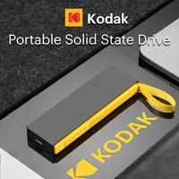 kodak 2tb 1tb External Ssd Hard Drive 1000Mb/s 500Mb/s Portable External SSD Disk 256gb For Laptops Smarphoe
