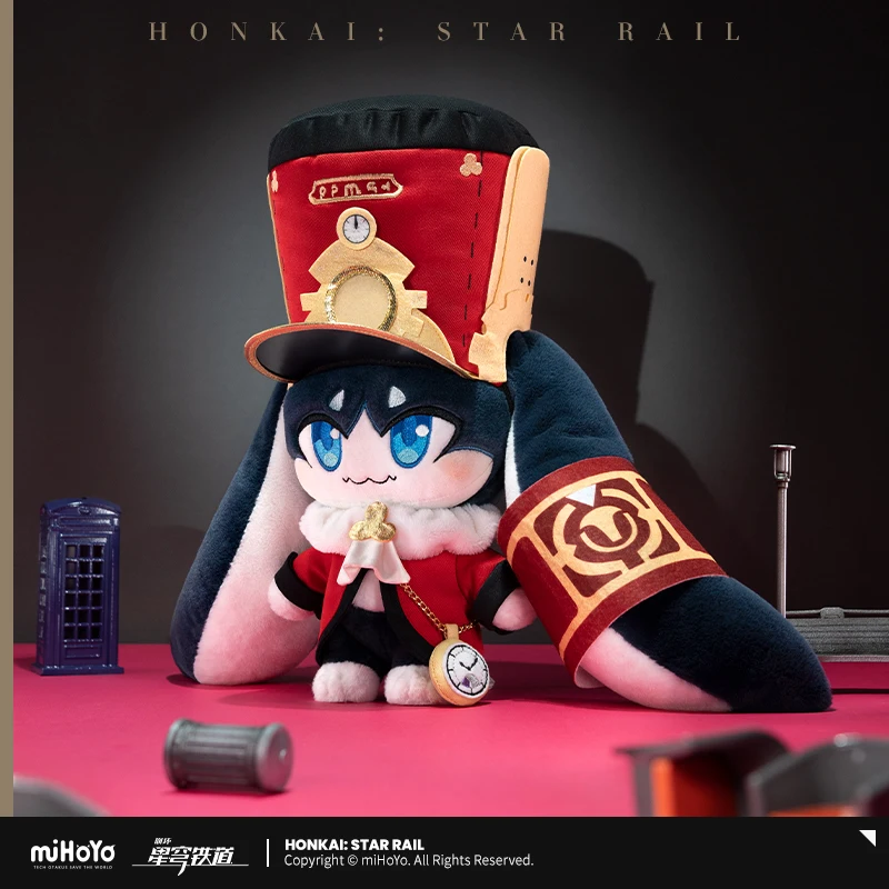 Фото Игрушка для косплея MiHoYo Honkai: Star Rail Pom-Pom плюшевая набивная кукла мягкая кавайная аниме Декоративная Подушка Рождественский подарок №3