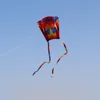 Rainbow Parafoil Kite Polyester Ripstop Flying Kite Kid Adult Outdoor Flying Toy, Flower 6