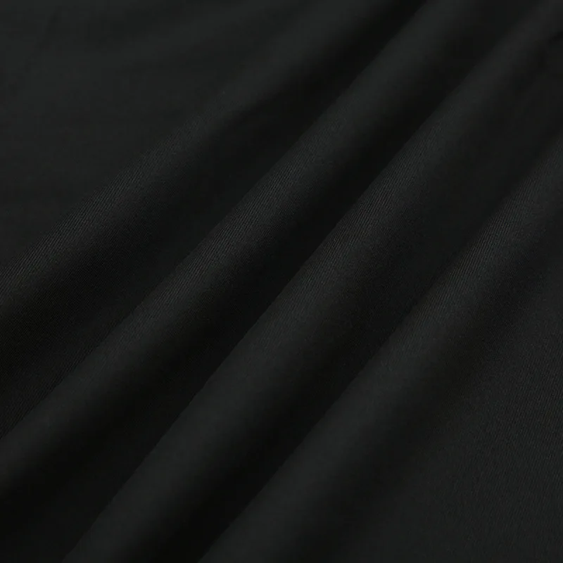 Hot Backless Black Dress - Sleeveless Patchwork High Waist Solid Long Dress