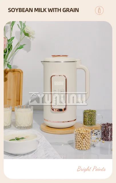 1L Soymilk Machine Electric Juicer Blender Soybean Grinder Mixer Vaso  Licuadora Portatil Processador De Alimentos - AliExpress